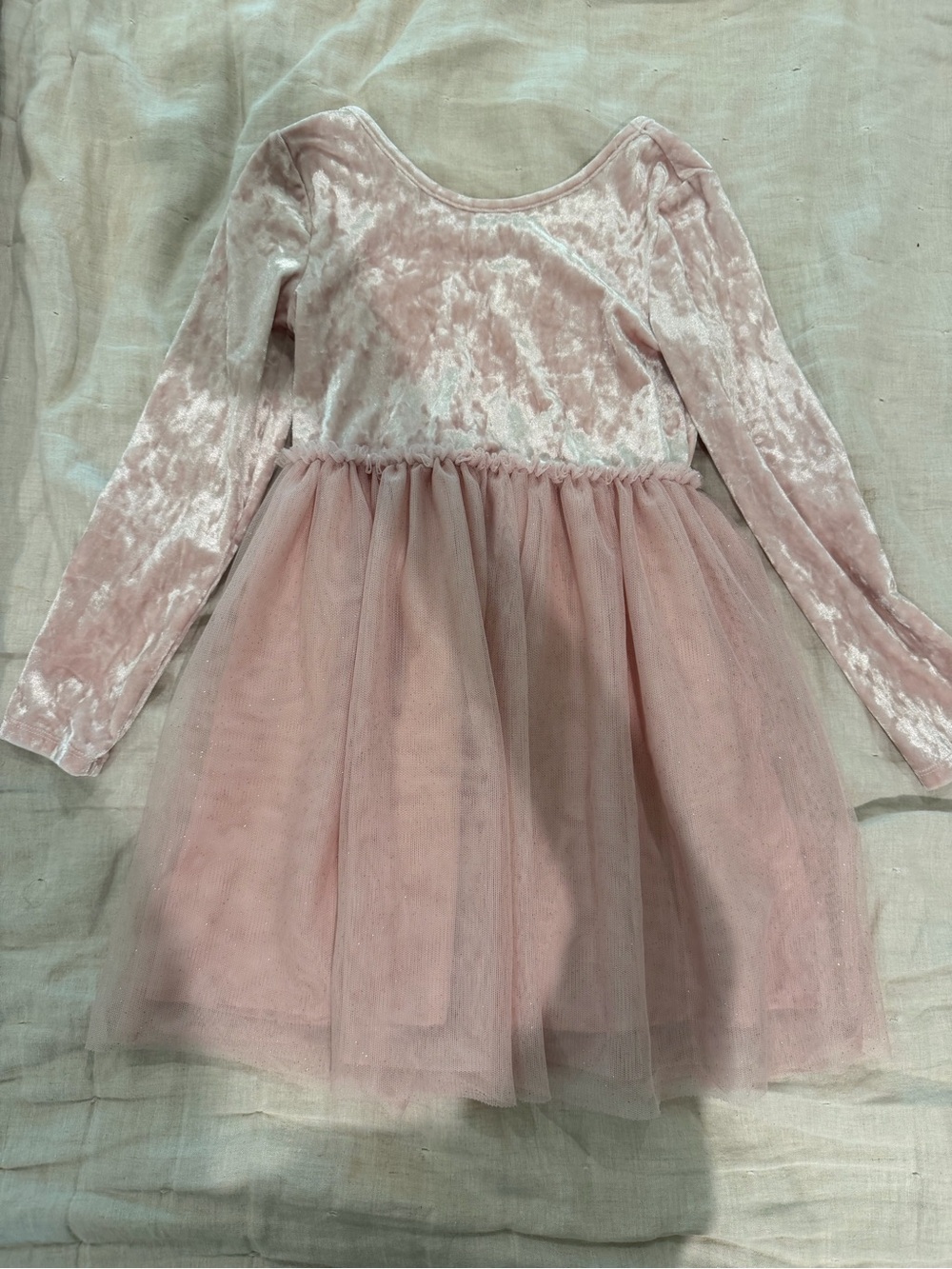 Cat & Jack Blush Pink Girls Dress